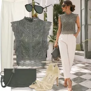 Sommer Outfits Sommer Outfit Damen inspiriert von moderner Eleganz