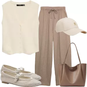 Sommer Outfits Sommermode Damen mit cleaner Silhouette