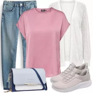 Sommer Outfits Moderne Sommermode Damen mit Struktur