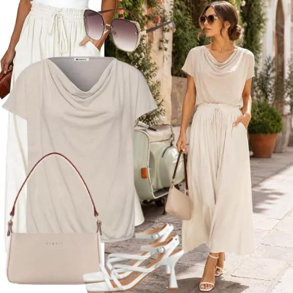 Sommer Outfits Damenmode Sommer modern und feminin