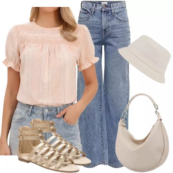 Sommer Outfits Sommermode Damen mit stilvollen Basics