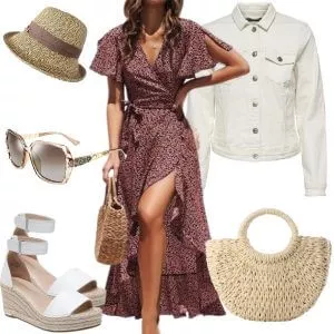 Sommer Outfits Damenmode Sommer mit harmonischen Farben