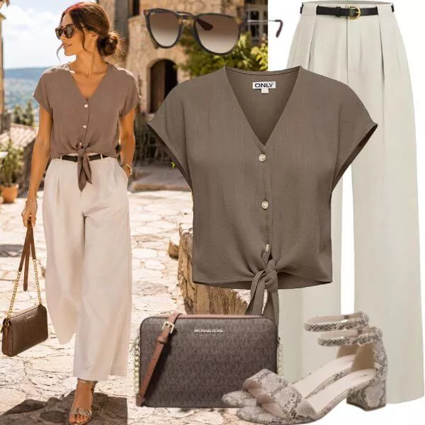 Sommer Outfits Sommer Looks Damen inspiriert von Minimal Fashion