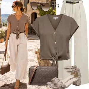 Sommer Outfits Sommer Looks Damen inspiriert von Minimal Fashion