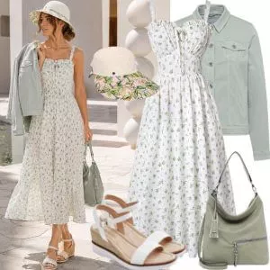 Sommer Outfits Sommer Chic Damen modern interpretiert