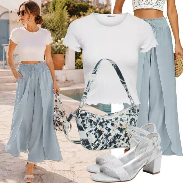 Sommer Outfits Sommermode Damen für zeitlose Eleganz