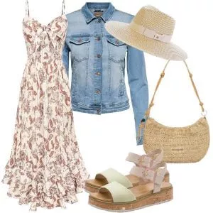 Sommer Outfits Damen Sommer Outfit für elegante Urlaubstage