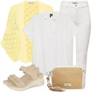 Sommer Outfits Sommer Outfit Damen für Café Momente