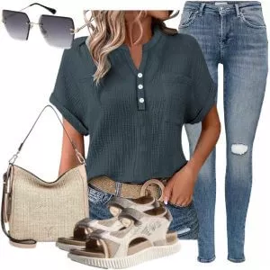 Sommer Outfits Weekend Sommer Outfit Damen