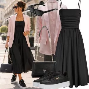 Sommer Outfits Sommer Look Damen in Naturtönen