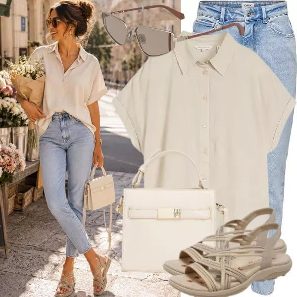 Sommer Outfits Sommer Look Damen inspiriert von Italien