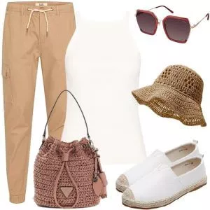 Sommer Outfits City Resort Style Damen