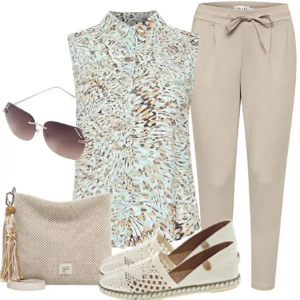 Sommer Outfits Resort Style Damen Sommer