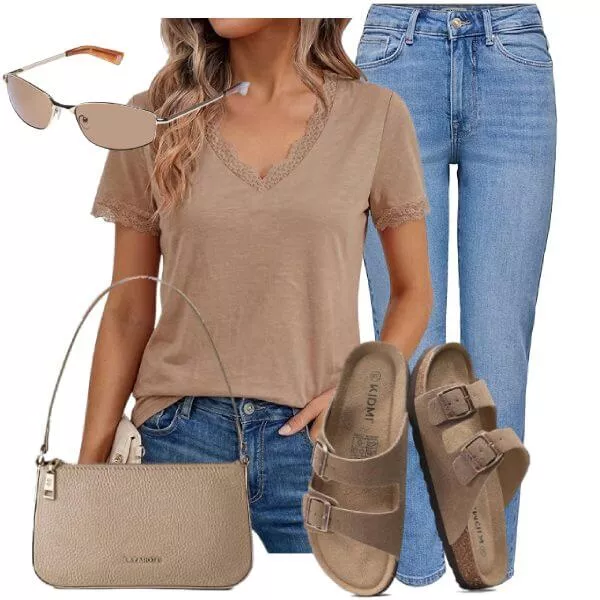 Sommer Outfits Sommermode Damen mit leichter Raffinesse