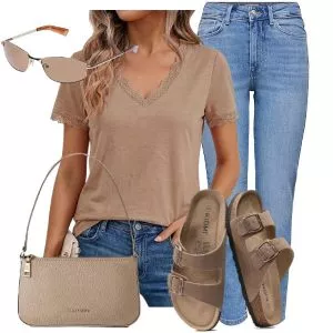 Sommer Outfits Sommermode Damen mit leichter Raffinesse