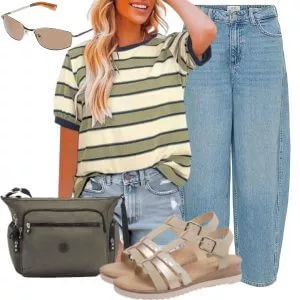 Sommer Outfits Moderner Riviera Look Damen