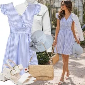 Sommer Outfits Stilvolle Sommer Looks Damen mit Leinen