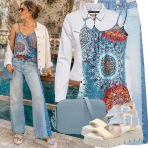 Sommer Outfits Modern Resort Outfit Damen