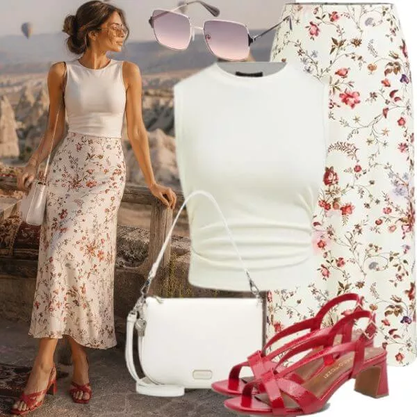 Sommer Outfits Sommer Outfit Damen für lange Abende