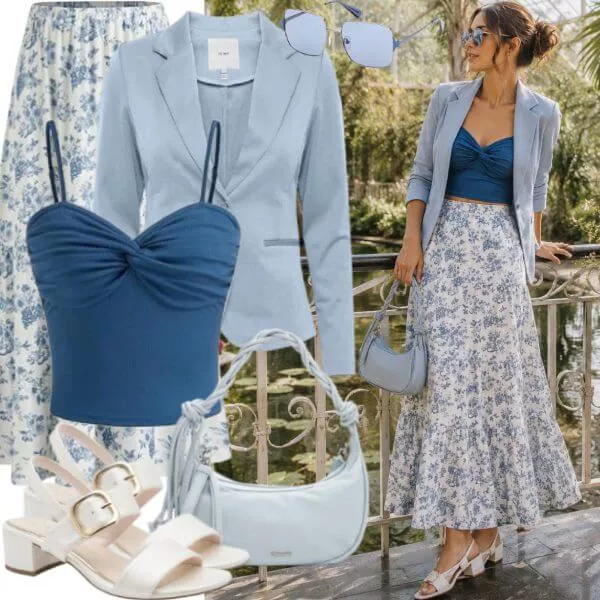 Sommer Outfits European Chic Sommer Outfit Damen