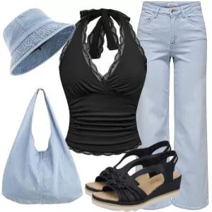 Sommer Outfits Sommer Outfit Damen im French Chic