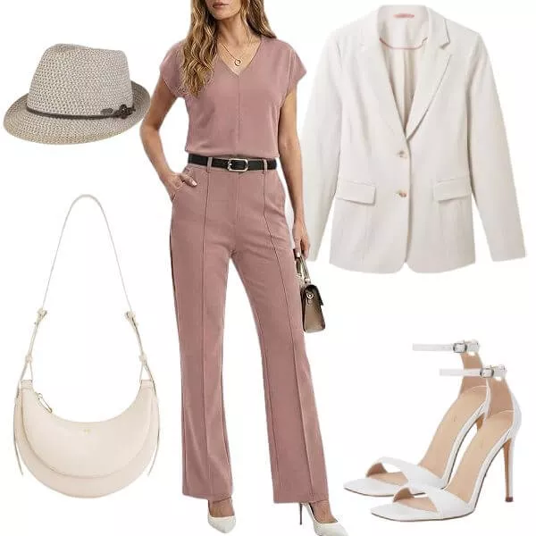 Sommer Outfits Resort Elegance Damen Sommer