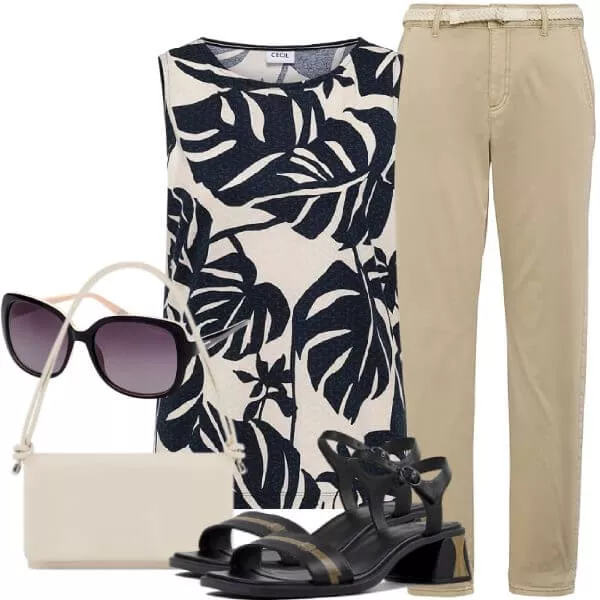Sommer Outfits Sommermode Damen für Business Casual