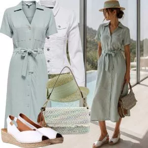 Sommer Outfits Coastal Luxury Sommer Outfit Damen