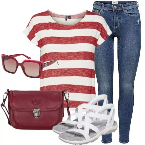 Sommer Outfits Modern Resort Fashion Damen