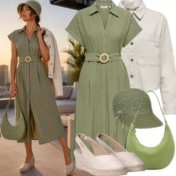 Sommer Outfits Modern Feminine Sommer Style Damen