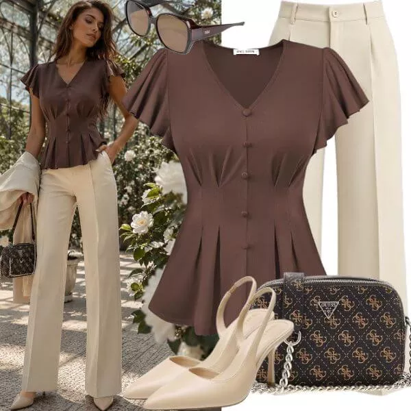 Business Outfits Sommer Office Style Damen elegant