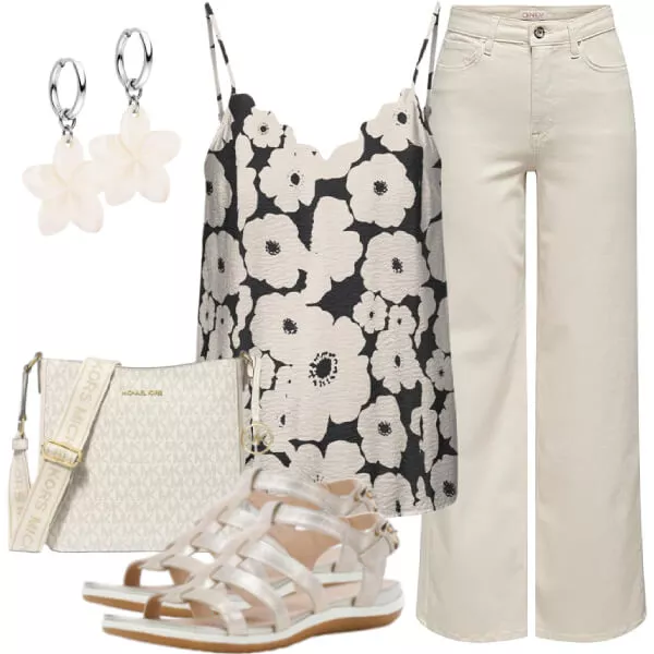 Sommer Outfits Premium Linen Outfit Damen Sommer