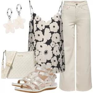 Sommer Outfits Premium Linen Outfit Damen Sommer