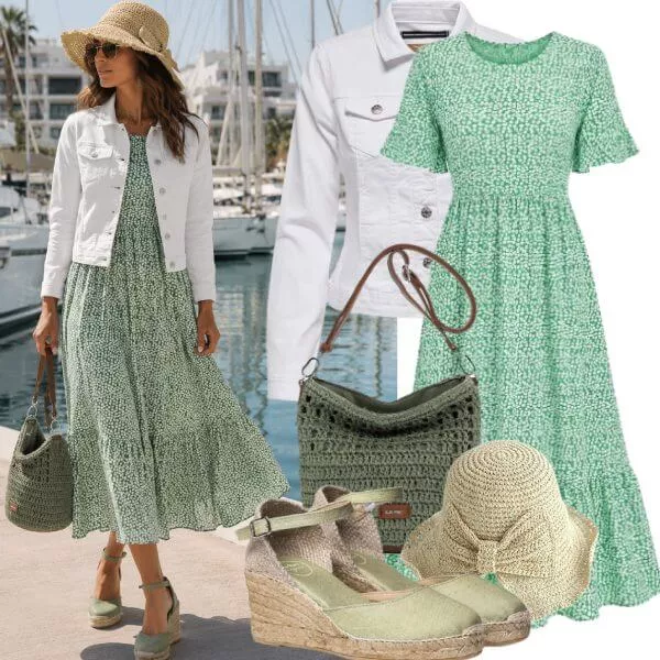 Sommer Outfits Natural Chic Sommer Damen