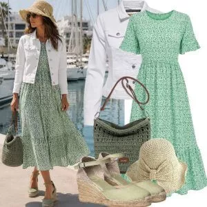 Sommer Outfits Natural Chic Sommer Damen