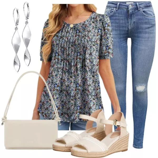Sommer Outfits Sommermode Damen mit moderner Raffinesse
