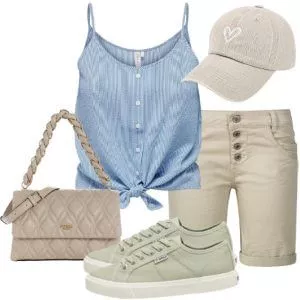 Sommer Outfits Sommer Outfit Damen mit Naturstoffen