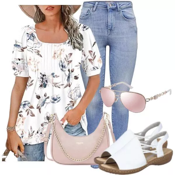 Sommer Outfits Sommermode Damen für stilvolle Reisen