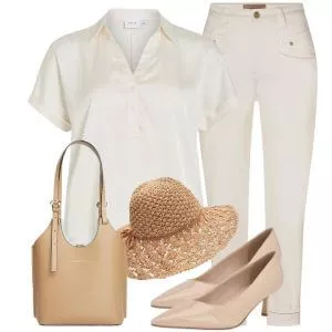 Sommer Outfits Scandinavian Chic Damen Sommer
