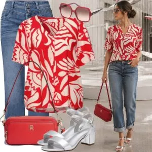 Sommer Outfits Damen Outfit Sommer für elegante Spaziergänge