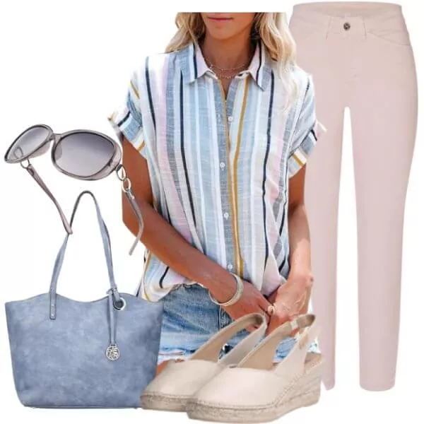 Sommer Outfits Sommer Outfit Damen für Sonnenuntergänge