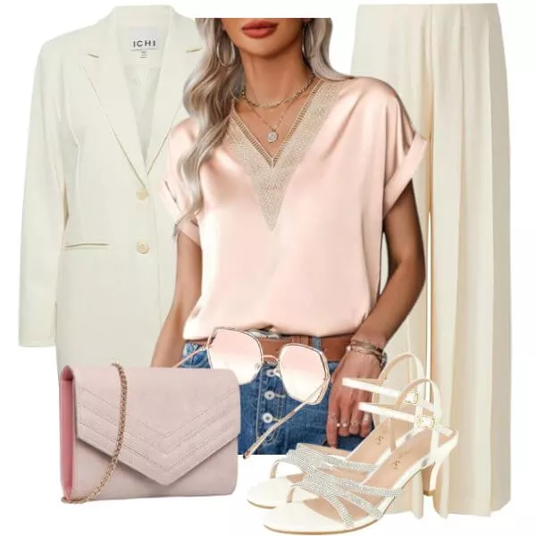 Sommer Outfits Eleganter City Sommer Look Damen