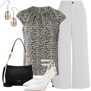 Sommer Outfits Sommermode Damen mit Monochrom Stil