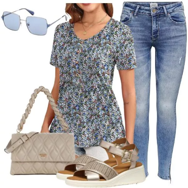 Sommer Outfits Sunset Chic Damen Sommer