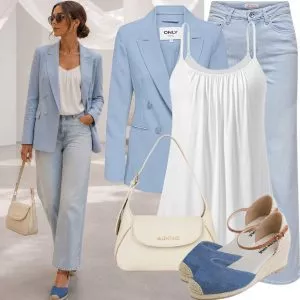 Herbst Outfits Modern Holiday Look Damen