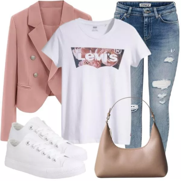 Herbst Outfits Contemporary Casual Damen