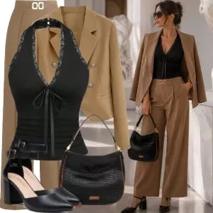 Herbst Outfits Herbstmode Damen mit exklusiven Naturstoffen