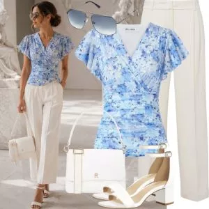 Sommer Outfits Soft Neutral Summer Look Damen