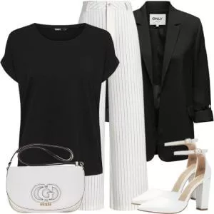 Herbst Outfits Herbst Outfit Damen mit weiter Hose