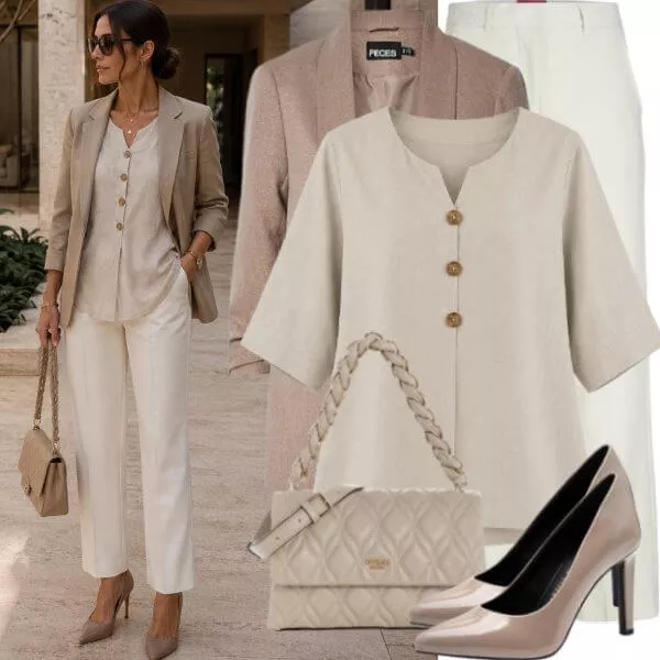Herbst Outfits Urbanes Übergangsoutfit Dame